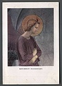 V4387 Illustrazione ANGELI NELL ARTE BEATO ANGELICO ANNUNCIAZIONE CASA MAMMA DOMENICA